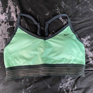 Mint Green Nike Sports Bra